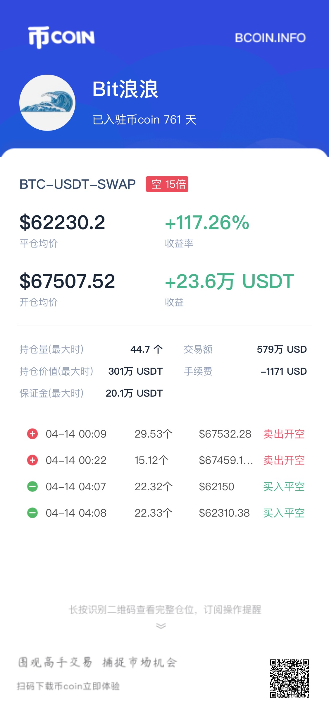 BTC 第229号交割单原图